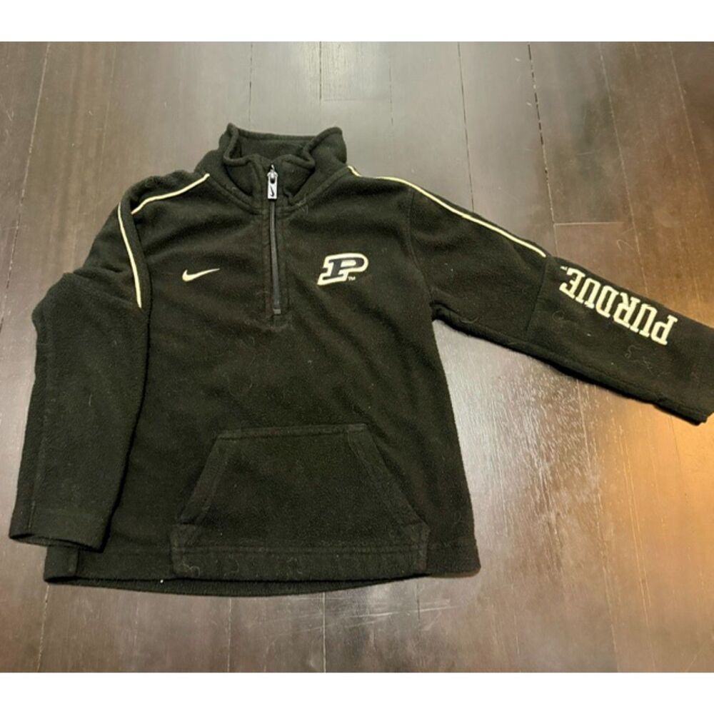 Nike 4T Purdue Boilermakers 1/4 zip fleece pullover